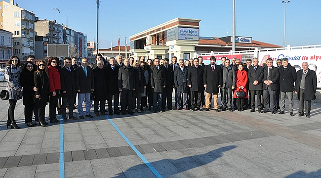 "4'ler Gestaş ile ziyarette şehitler hep yürekte" projesi kapsamnında ilk kafileyi yolcu ettik