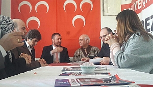 AK Parti Kepez'den CHP ve MHP Belde Başkanlıklarına Ziyaret