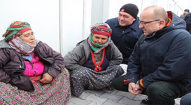 AKP'li Gider; "Evleri yıkılanların tamamının yerine devlet ev yapacak" dedi.