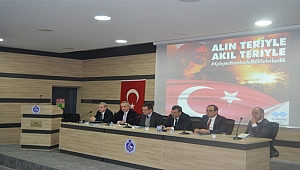 Biga'da "Çalışma Hayatında Milli Seferberlik" Toplantısı Yapıldı