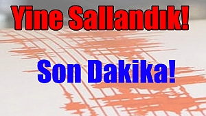 Çanakkale' Bu Sabahta Sallandı!