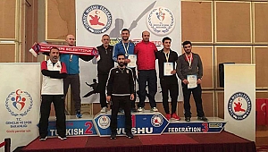 Çanakkaleli Wushucular tarihi başarıya imza attılar