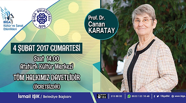 Canan Karatay, sağlıklı beslenmeyi anlatacak...