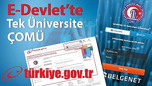 ÇOMÜ, E-Devlet'te Tek Üniversite