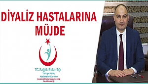 Diyaliz hastalarına müjde...