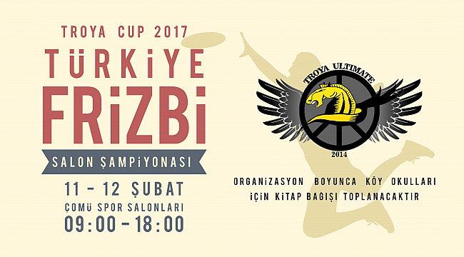 Frizbi Türkiye Şampiyonası Çanakkale'de yapılacak...