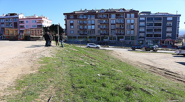 Kepez belediyesi pazar yeri inşaatı'nın yer teslimini yaptı