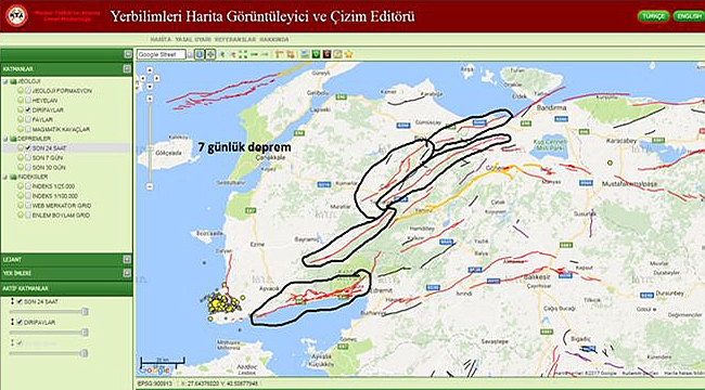 Son Günlerde oluşan depremlere yerel bir yorum