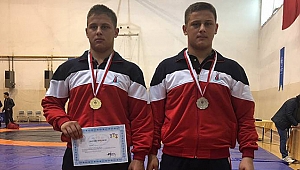 Umurbey'li güreşçiler Yalova'dan madalya ile döndü