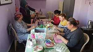 Umurbey'li Kadınlar Şaheser Yaratmaya Devam Ediyor