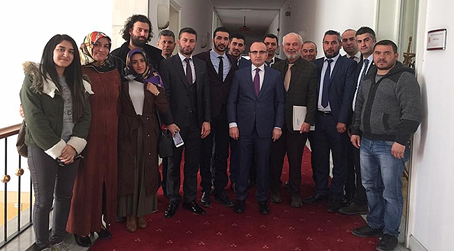 15 Temmuz Gazi ve Şehit Yakınları Turan'ı Ziyaret Etti