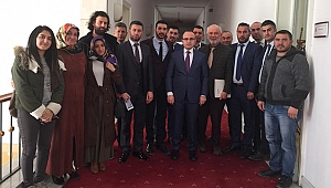 15 Temmuz Gazi ve Şehit Yakınları Turan'ı Ziyaret Etti