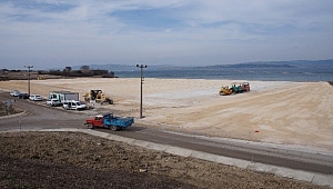 1915 Çanakkale Köprüsü temel atma alanında hazırlıklar sürüyor