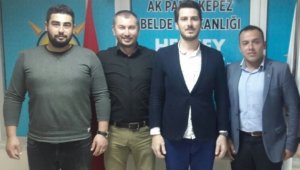 AK Parti Kepez'de bayrak değişimi