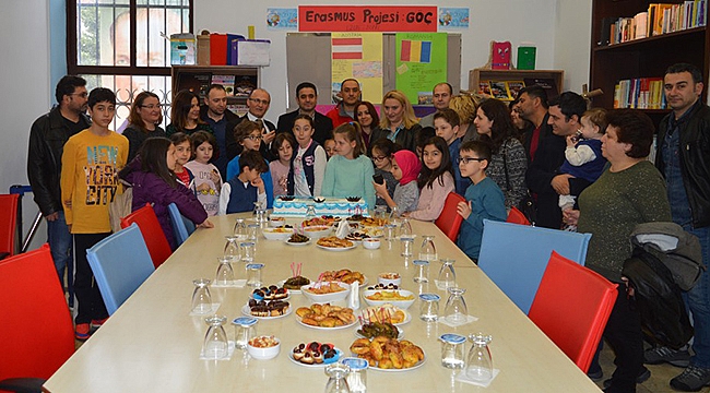 Avrupa Birliği Ka2 Erasmus+Mıgratıon (göç) projesi kapsamında "Göç haftası"nı kutlandı