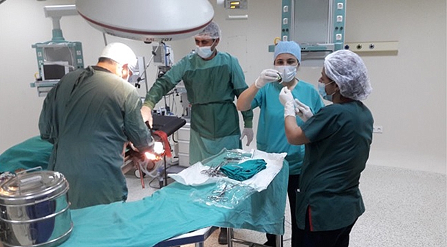 Ayvacık Devlet Hastanesinde Ameliyathane hizmet vermeye başladı
