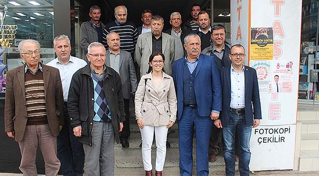 Başkan Mutan Çan esnafına "hayır'lı" işler dileğinde bulundu