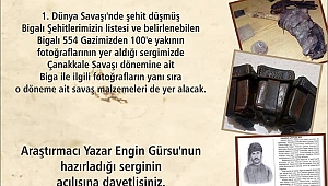 BİGA-1915 Sergisi, Atatürk Kültür Merkezi'nde
