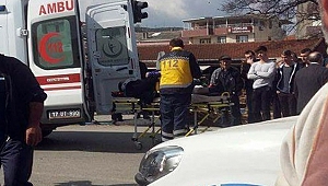 Biga'da trafik kazası: 1 yaralı var.