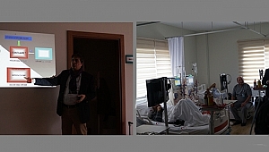 Biga Devlet Hastanesinde Diyaliz Hastalarına Eğitim Verildi