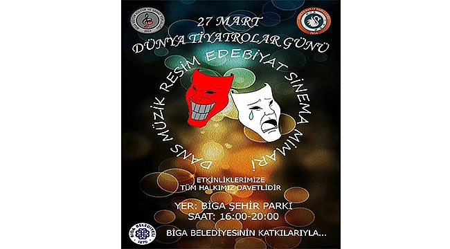 Biga Şehir Parkı'nda sanat şenliği