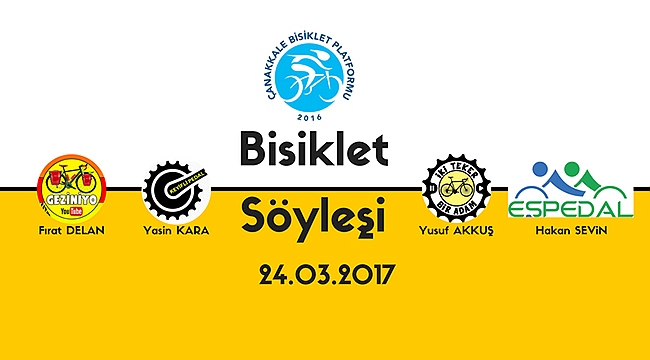 Bisiklet söyleşisine davetlisiniz