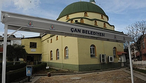 Çan Belediyesi İlçedeki Camileri tente ile donatıyor