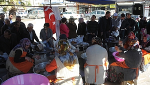 Çan Belediyesin'den geleneksel gödek ikramları devam ediyor