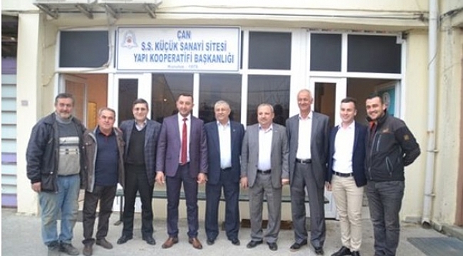 Çan Küçük Sanayi Sitesi Kooperatifinin Olağan Genel Kurulu Yapıldı