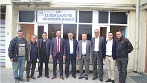 Çan Küçük Sanayi Sitesi Kooperatifinin Olağan Genel Kurulu Yapıldı