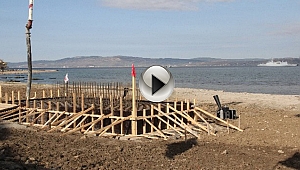  Çanakkale 1915 Köprüsü için ilk harç atılıyor