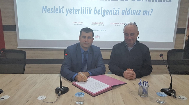 Çanakkale Çalışma ve İş Kurumu İl Müdürlüğü ile Biga Ticaret ve Sanayi Odası arasında hizmet noktası protokolü imzalandı