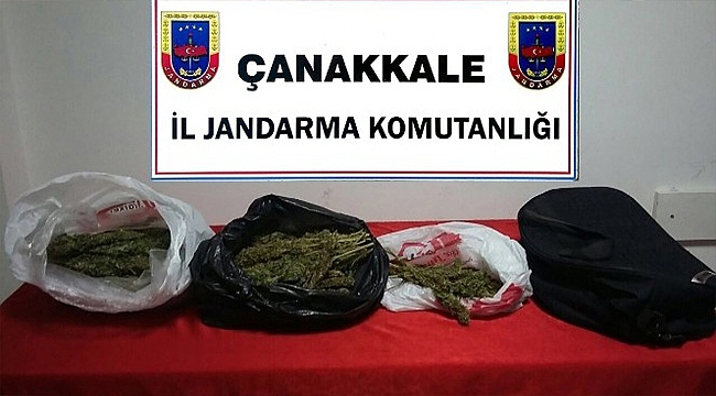 Çanakkale'de uyuşturucu operasyonu