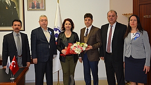 Çanakkale Defterdarlığı Çtso'yu ziyaret etti