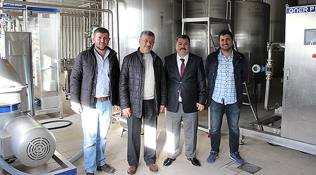 Çanakkale İşkur'dan Yenice'de süt işleme tesisine ziyaret