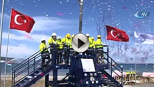 Çanakkale Köprüsünde temel atma töreni gerçekleşti