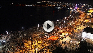 Çanakkale Zaferi'nin 102. yılında fener alayı coşkusu
