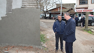 Çavuşköy Gençlik Merkezi ve Muhtarlık yapımı devam ediyor