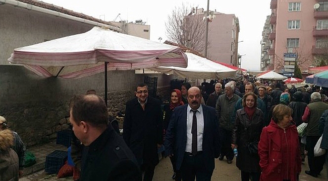 CHP Milletvekili Bülent Öz Lapseki'de
