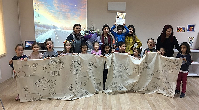 Çocuk Kültür Evi, Ressam Kadriye Güner Köylü'yü Ağırladı