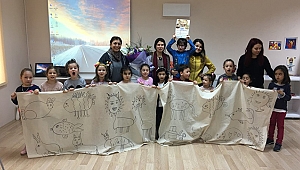 Çocuk Kültür Evi, Ressam Kadriye Güner Köylü'yü Ağırladı