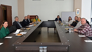 Çtso Yönetim Kurulu 5 no'lu meslek grubu üyeleri ile toplandı