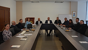 ÇTSO Yönetim Kurulu 6 no'lu meslek grubu üyeleri ile toplandı