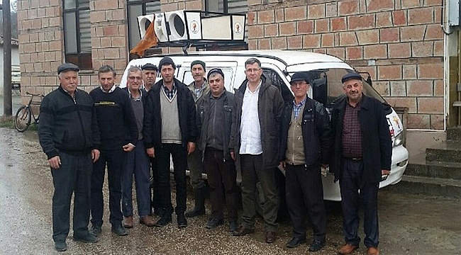 Dirlik, köyleri ziyaret etti