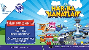 Harika Kanatlar ile çocuklara özel gösteri