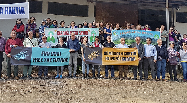 Kazdaği kömürden kurtul diyor!