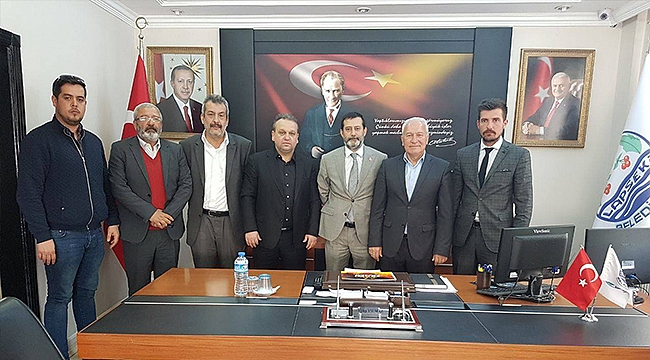 MHP İl Başkanından lapseki Belediye Başkanlığına Ziyaret
