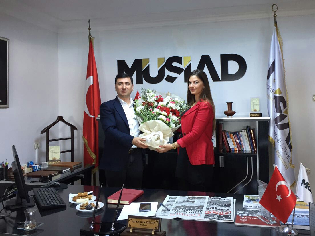 MÜSİAD'ın Avrupadan ziyaretçileri var