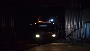 Plastik fabrikasında yangın