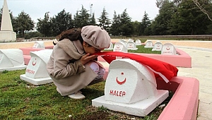 Suriyeli yetimlerden, 102 yıl sonra şehit dedelerine ziyaret